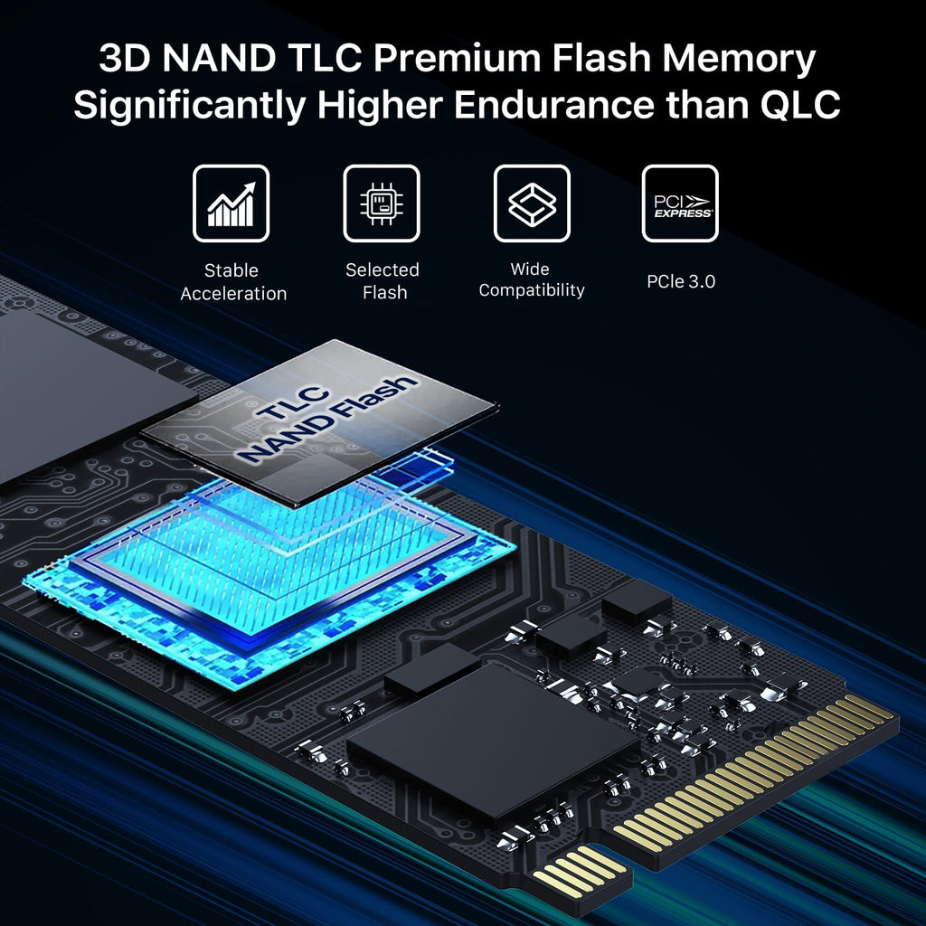 512GB NVMe M.2 PCIe Gen 3×4 Internal SSD A583472