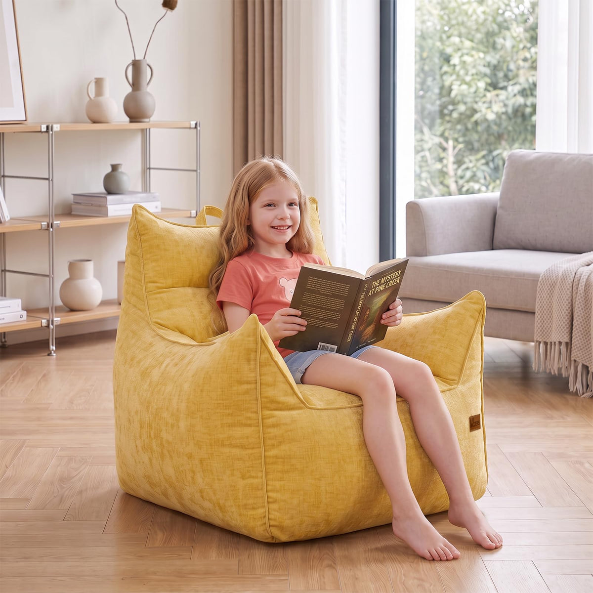 Fluffy Bean Bag Chair N52067