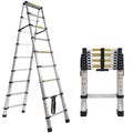 8.53 FT Aluminum Telescoping Ladder P6597