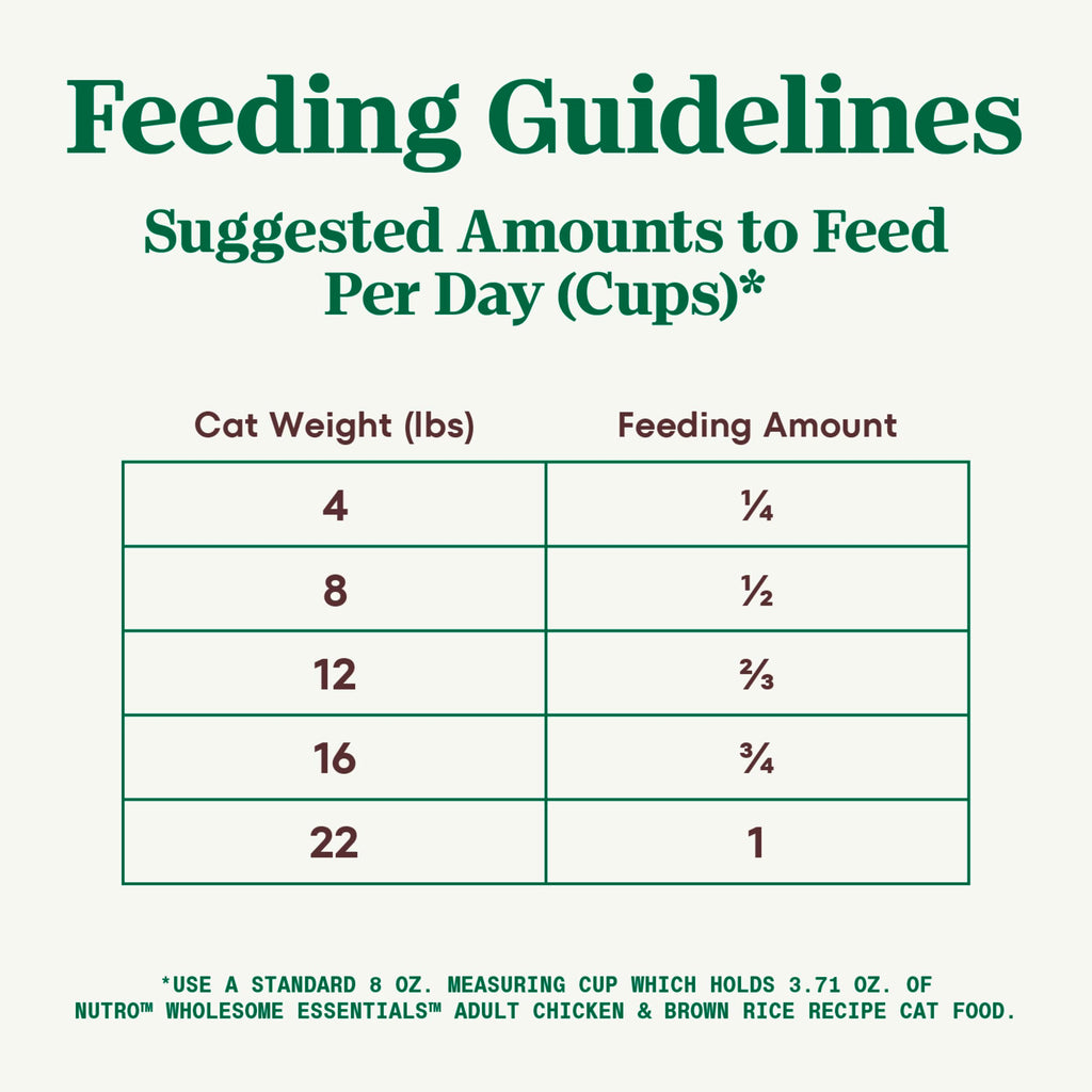 Adult Dry Cat Food Chicken & Brown Rice 5 lb V540