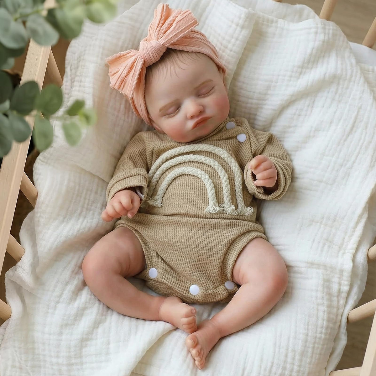 20 inch Sleeping Lifelike Newborn Baby Dolls N882