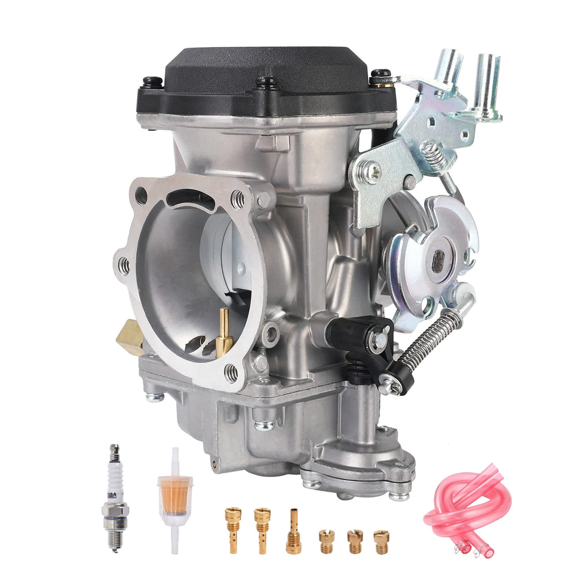 CV40 Carburetor with Fuel Filter Spark Plug Jets A52126