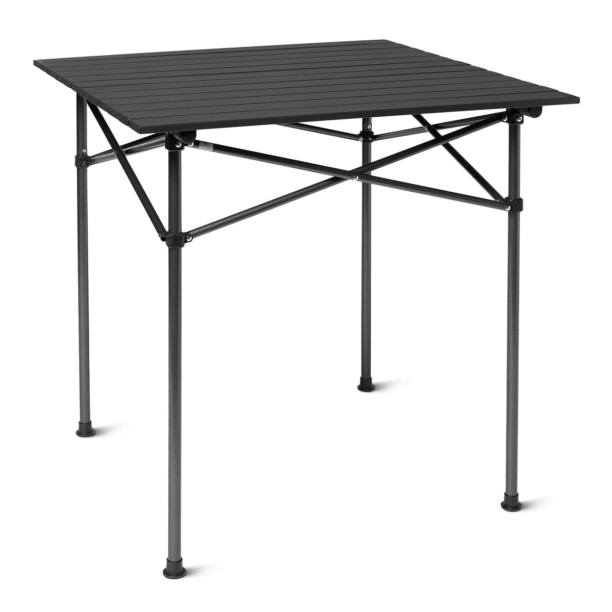 Portable Camping Table with Aluminum Roll-Up Top G89105