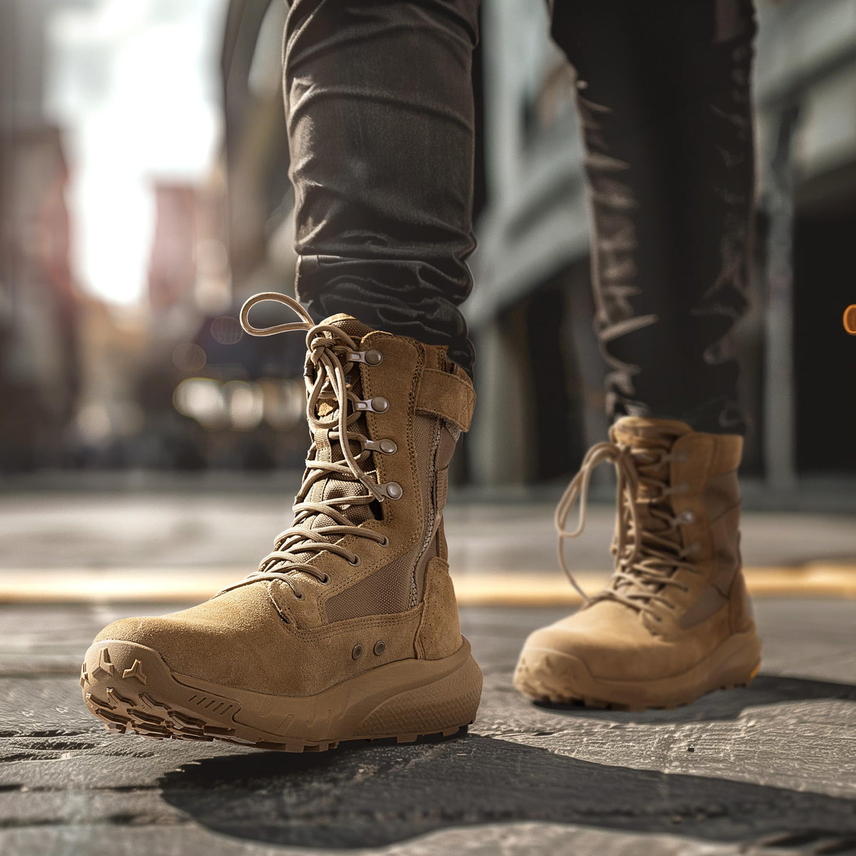 Men's Breathable Tactical Work Boots X6734