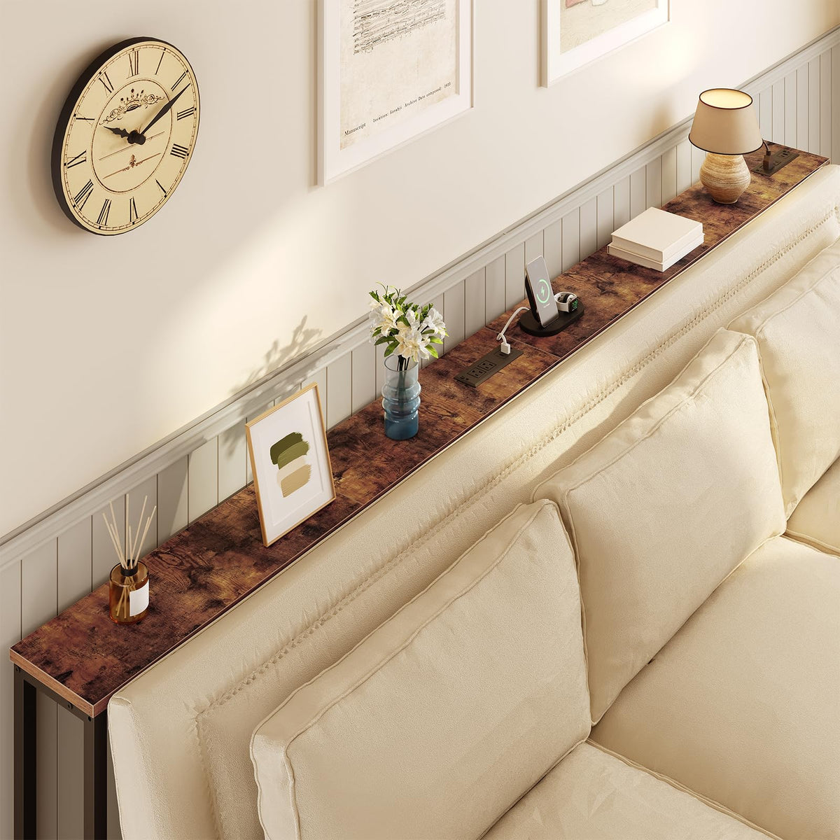 47.2" Narrow Console Table with Power Outlet B771
