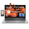 15.6" FHD Touchscreen Laptop, Intel i3, 8GB RAM, 256GB SSD, Gray R49972