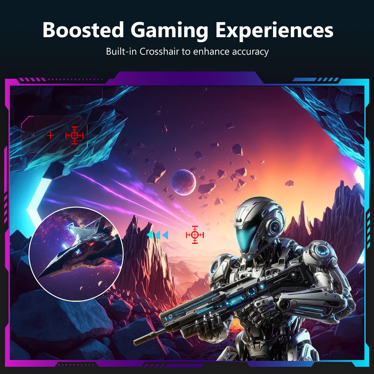 32 inch IPS Gaming Monitor QHD 1440P 200Hz X6414
