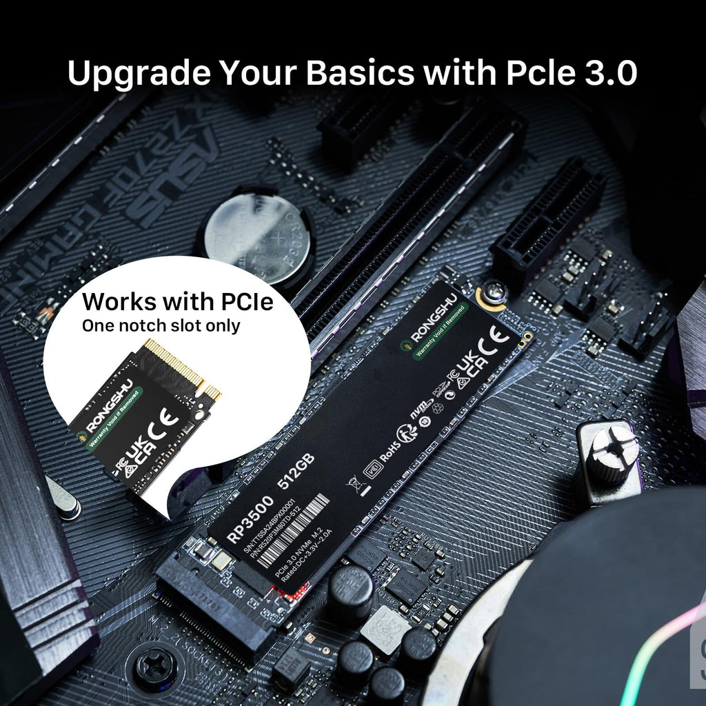 512GB NVMe M.2 PCIe Gen 3×4 Internal SSD A583472