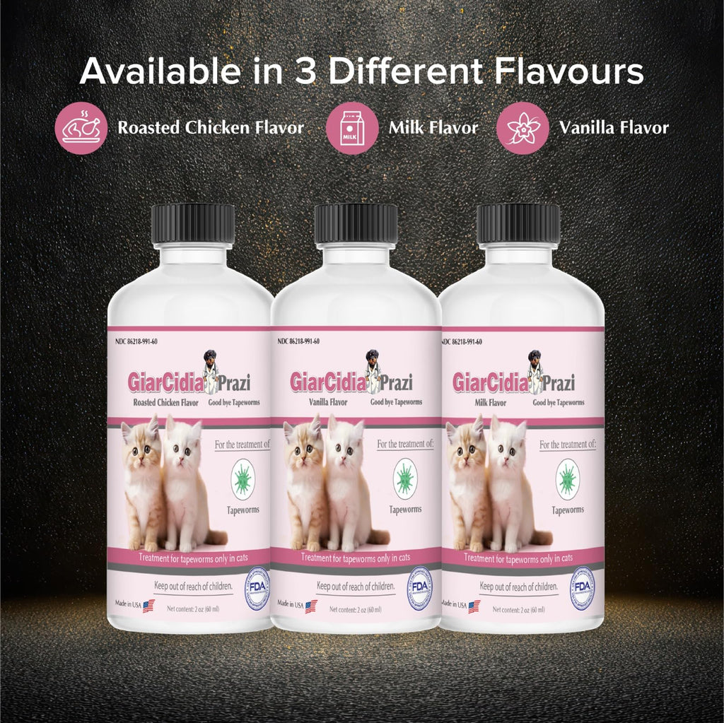 60mls Chicken Flavour Oral Suspension Dewormer M577703