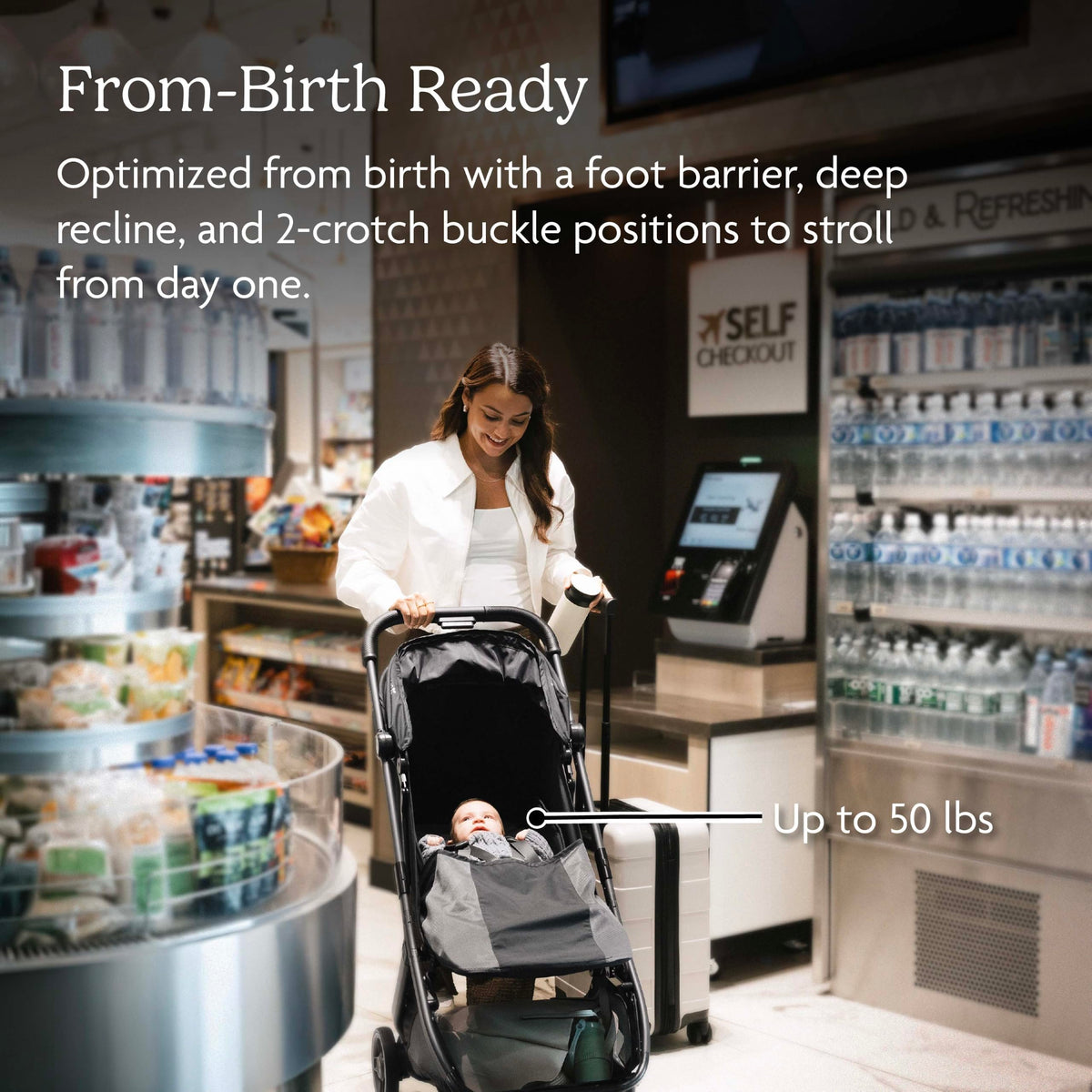 Lightweight Compact Travel Stroller Y479762