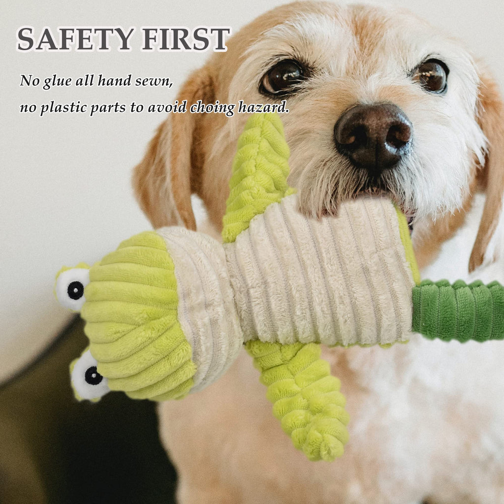 5 Pack Stuffed Squeaky Plush Dog Toys Z5043