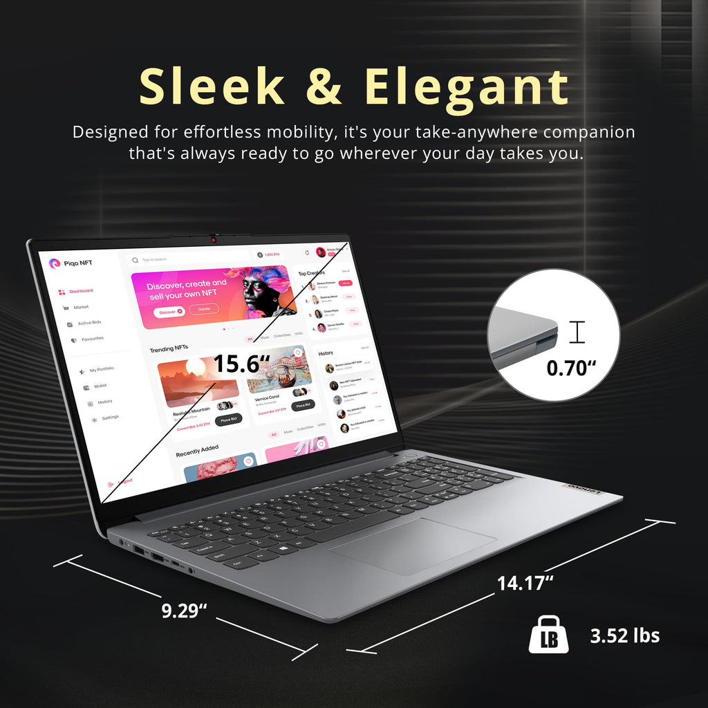15.6" FHD Touchscreen Laptop, Intel i3, 8GB RAM, 256GB SSD, Gray R49972