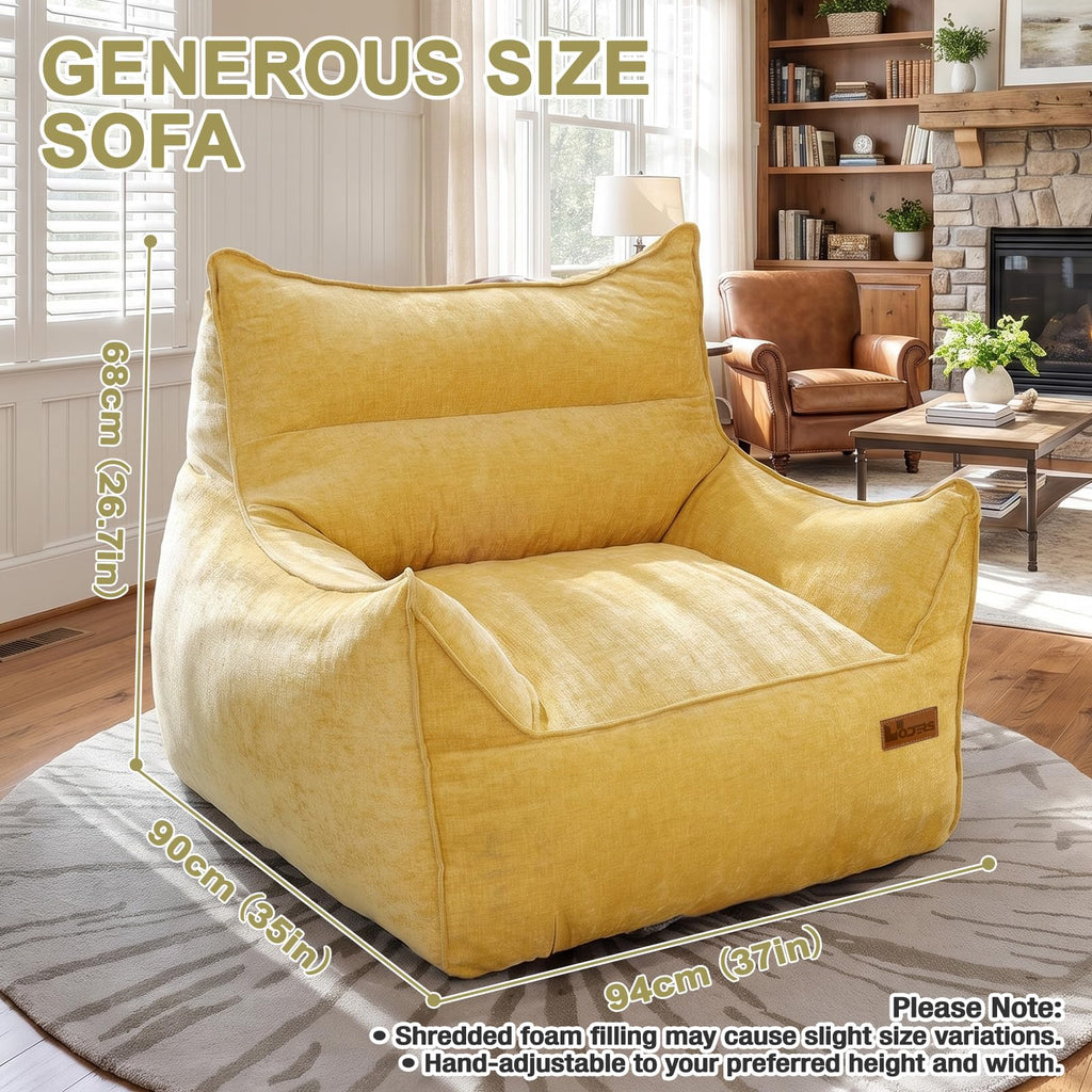 Fluffy Bean Bag Chair N52067