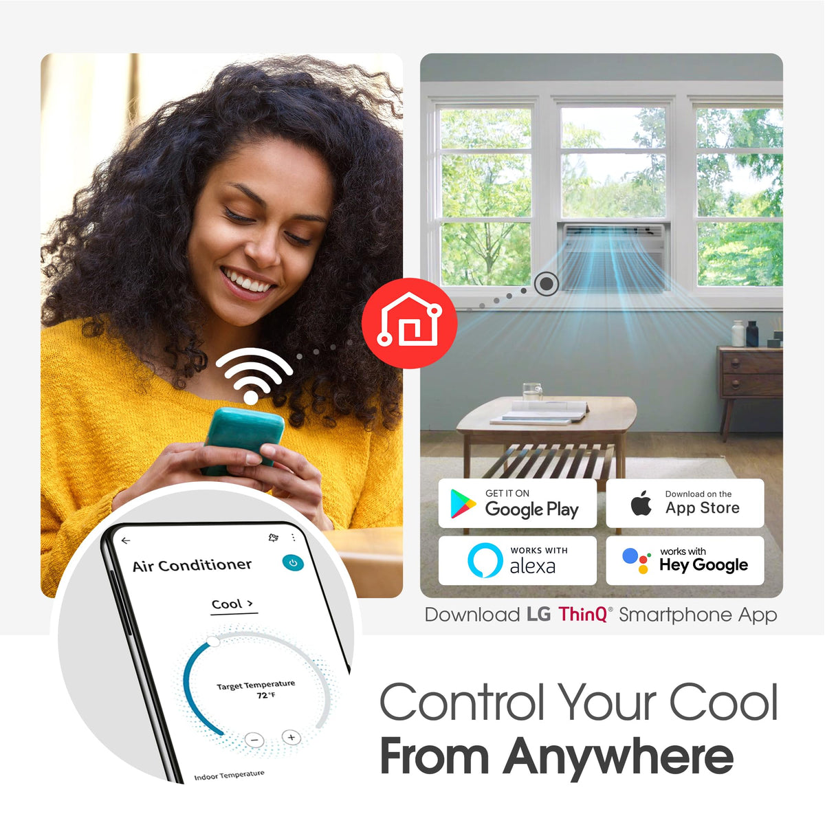 6000 BTU White Window Air Conditioner O517