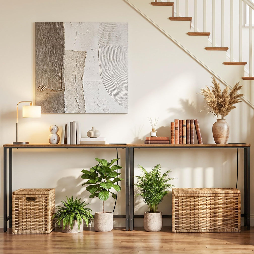 47.2" Narrow Console Table with Power Outlet B771