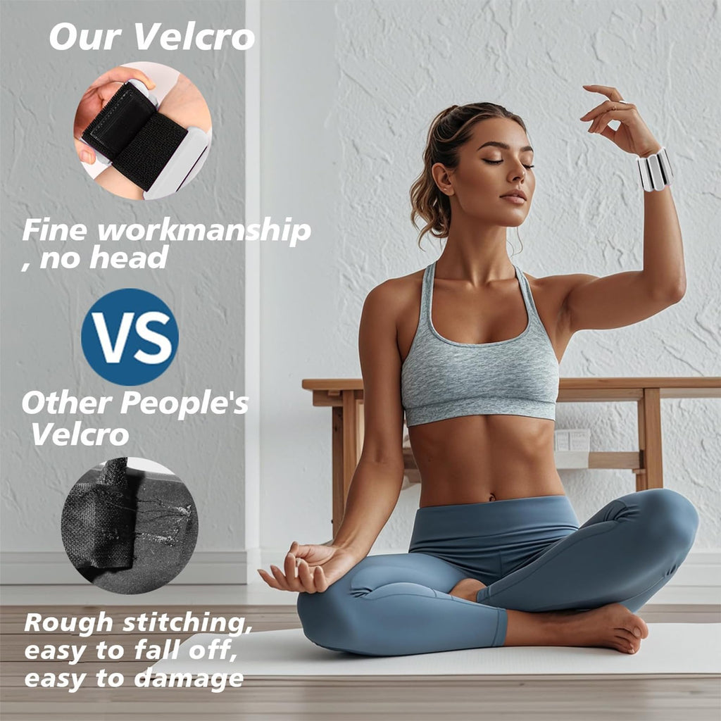 Adjustable Silicone Wrist and Ankle Weights Set of 2 N48970