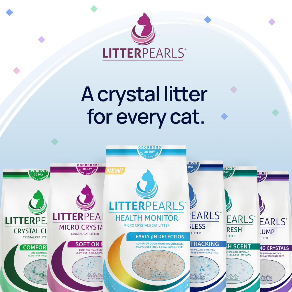 Unscented Non-Clumping Crystal Cat Litter, 7 lb Z2349