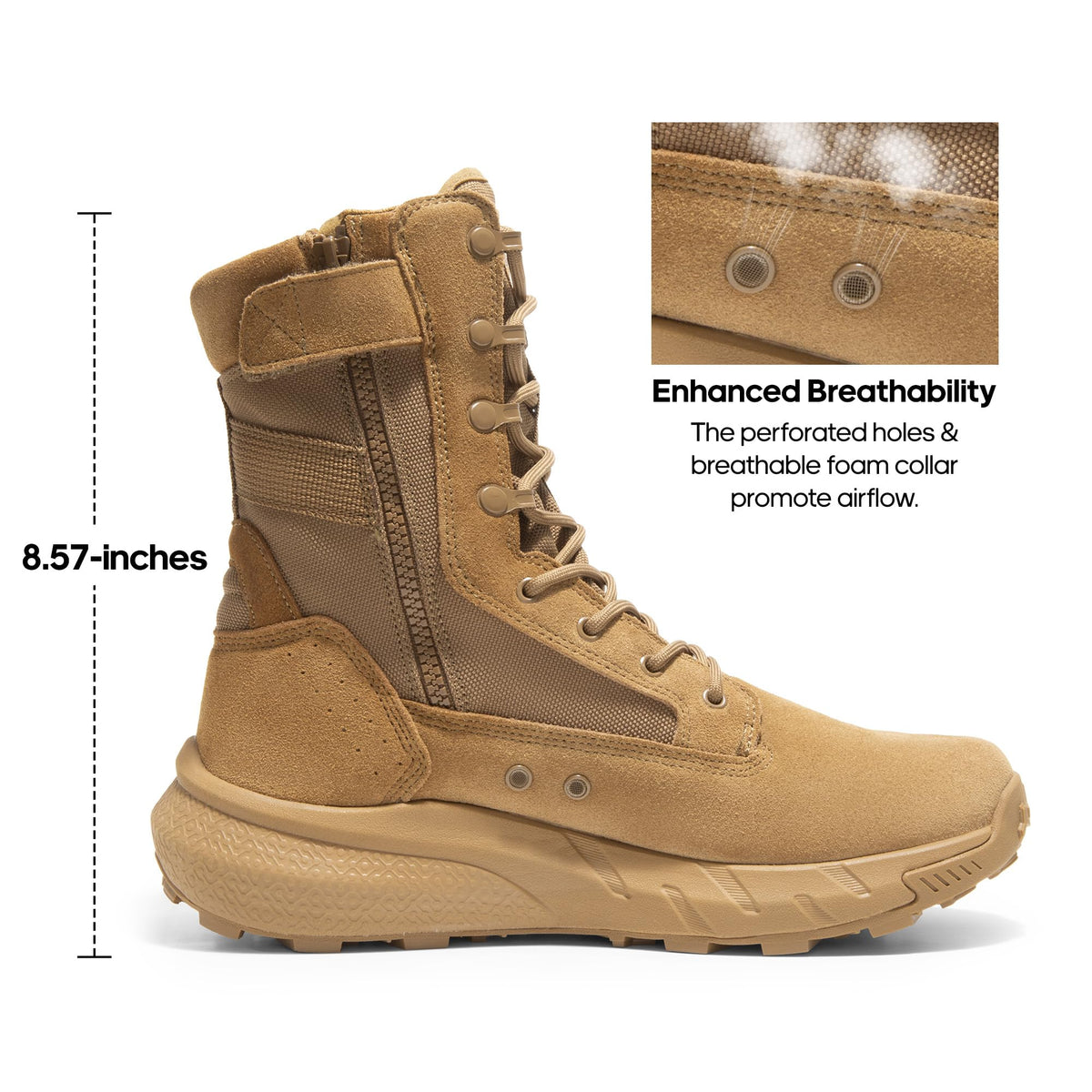 Men's Breathable Tactical Work Boots X6734