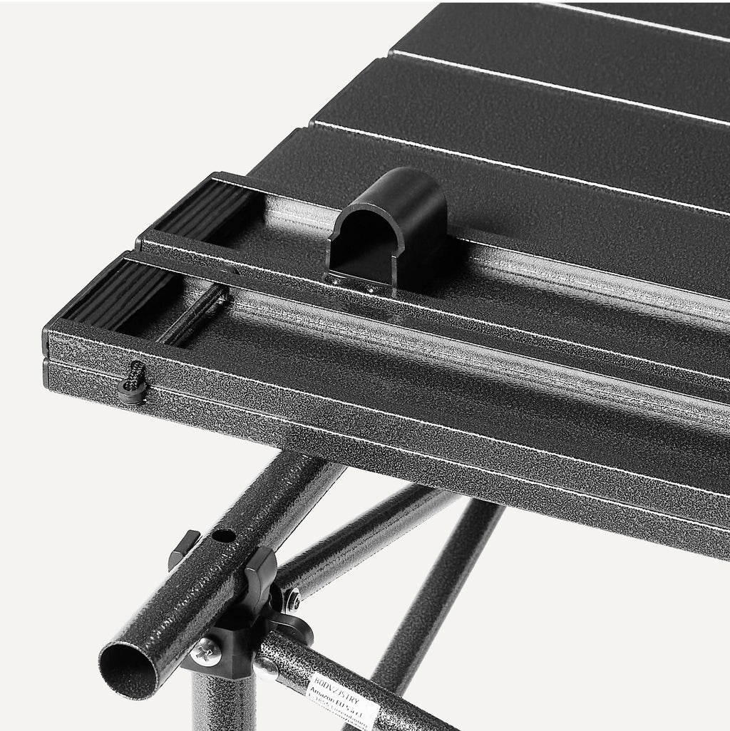 Portable Camping Table with Aluminum Roll-Up Top G89105
