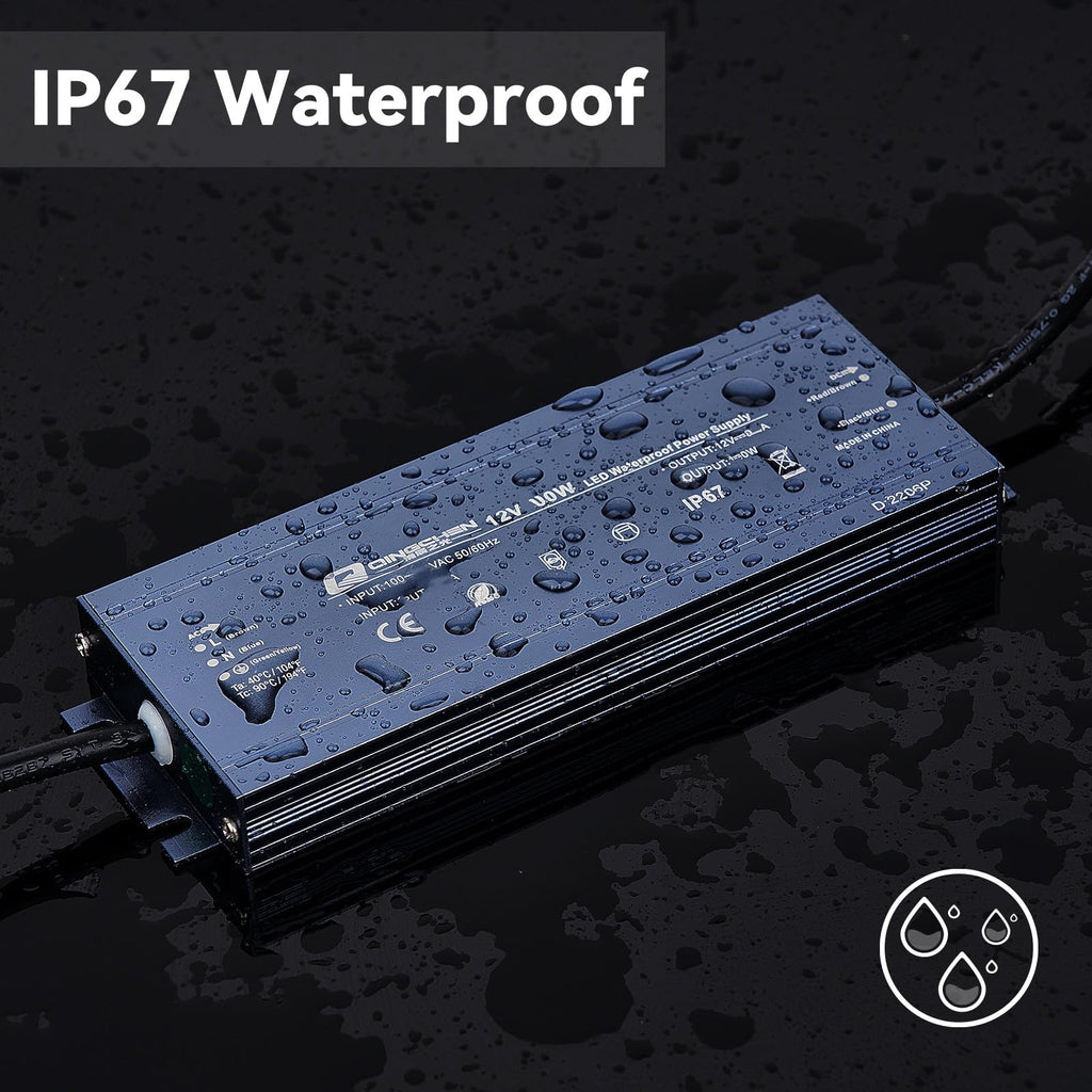 200W Waterproof IP67 12V DC Power Supply L715