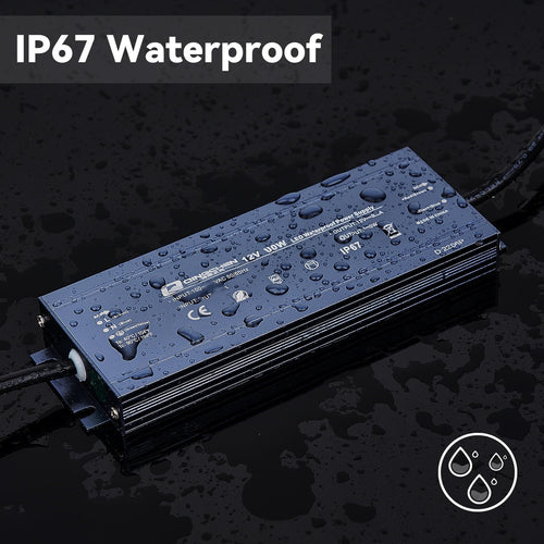 200W Waterproof IP67 12V DC Power Supply L715