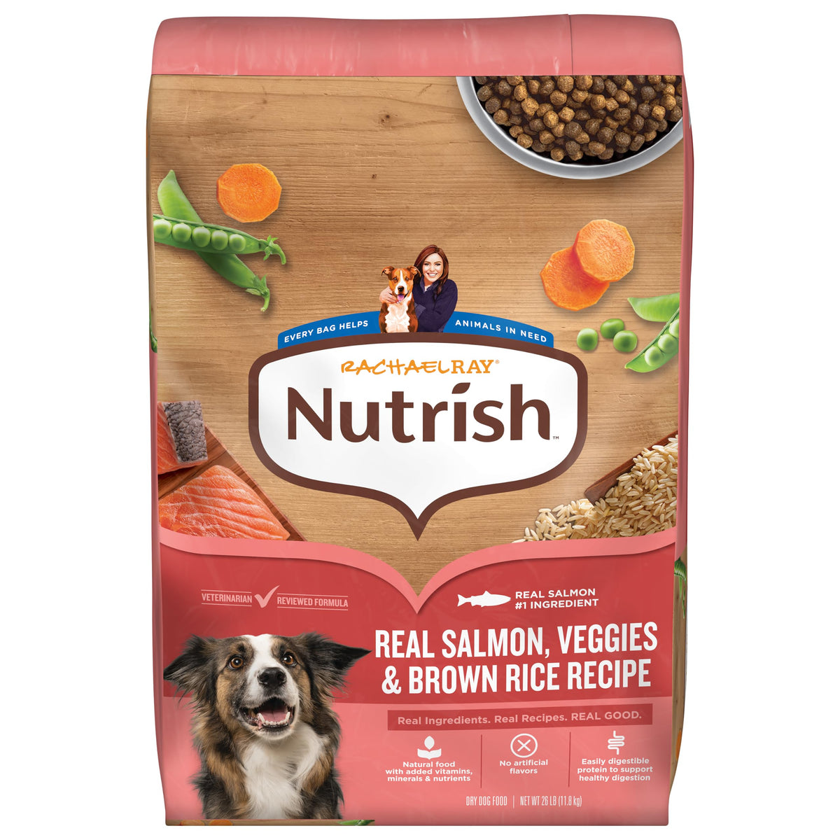 Salmon Dry Dog Food 26 lb. Bag D748783