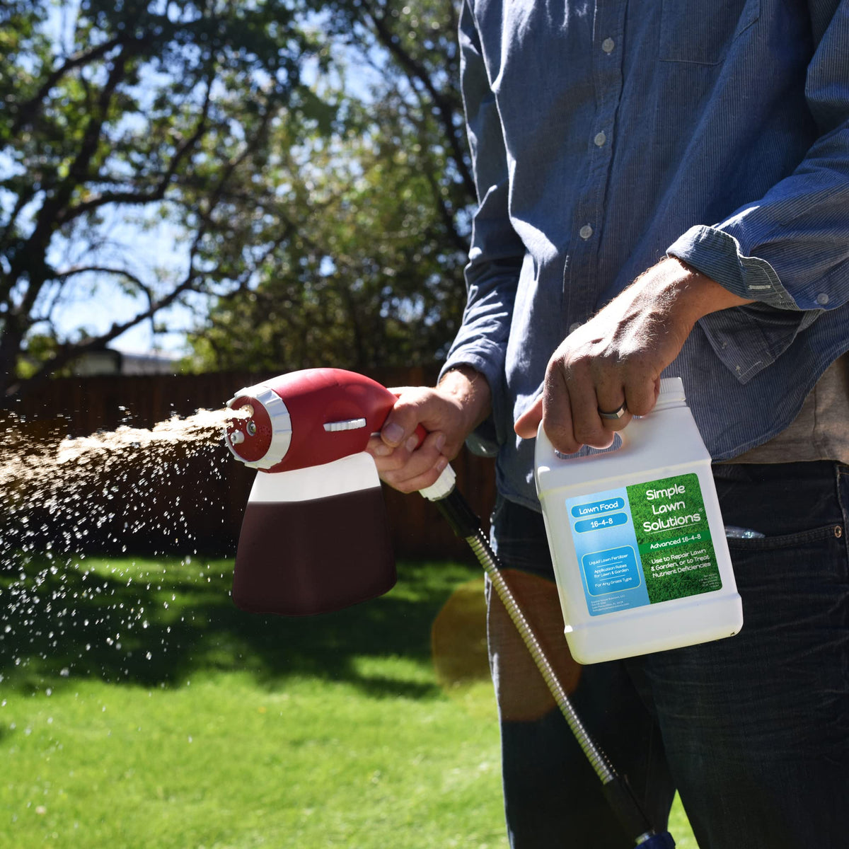 16-4-8 Liquid Lawn Fertilizer Concentrated Spray G646