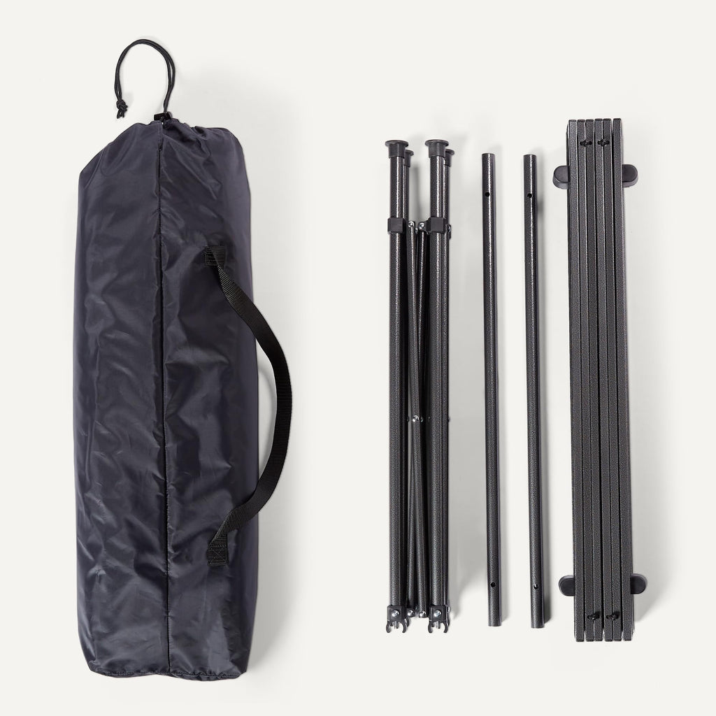 Portable Camping Table with Aluminum Roll-Up Top G89105