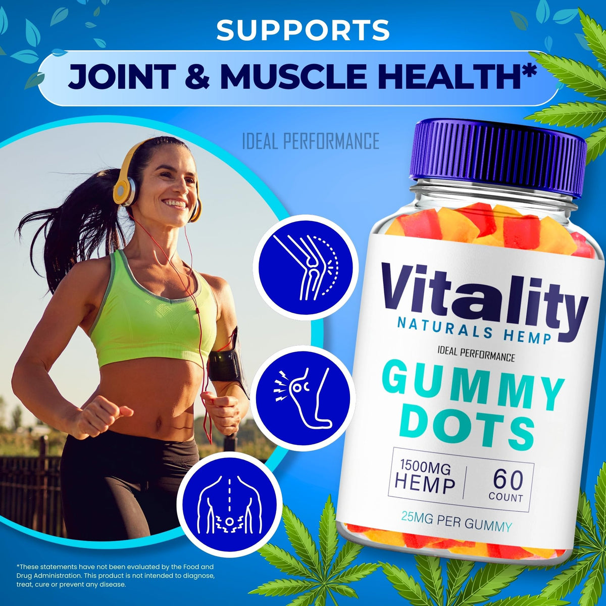 Hemp Gummies with Hemp Seeds Organic Extract 60 Gummies E401728