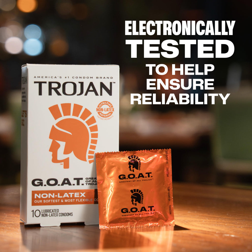 Latex-Free Lubricated Condoms, 10 Count I21407
