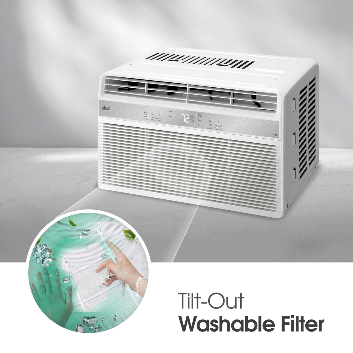 6000 BTU White Window Air Conditioner O517
