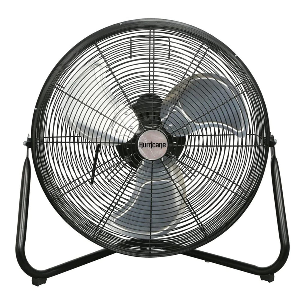 High Velocity Metal Orbital Floor Fan, 3 Speeds, Black, 20in J693729