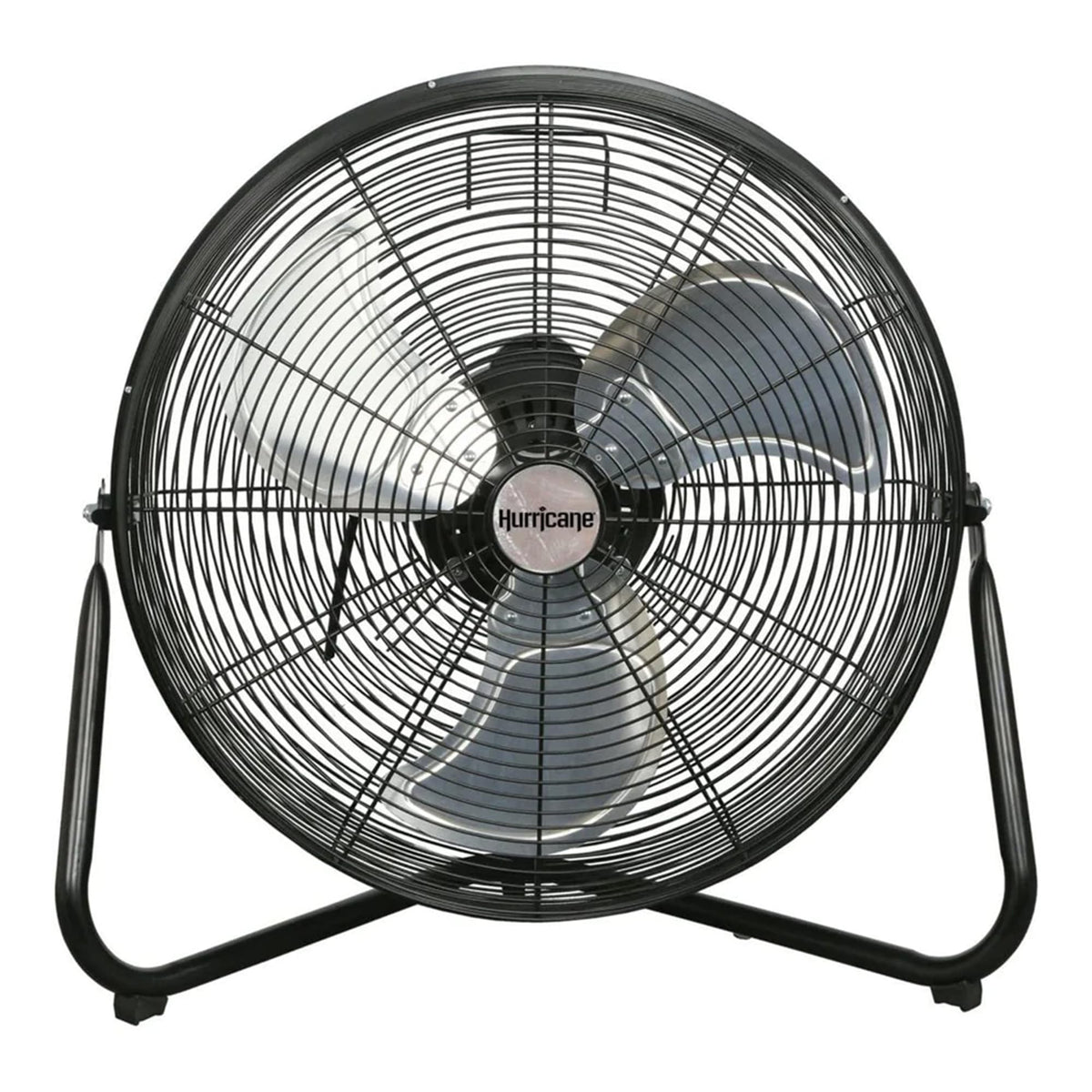 High Velocity Metal Orbital Floor Fan, 3 Speeds, Black, 20in J693729
