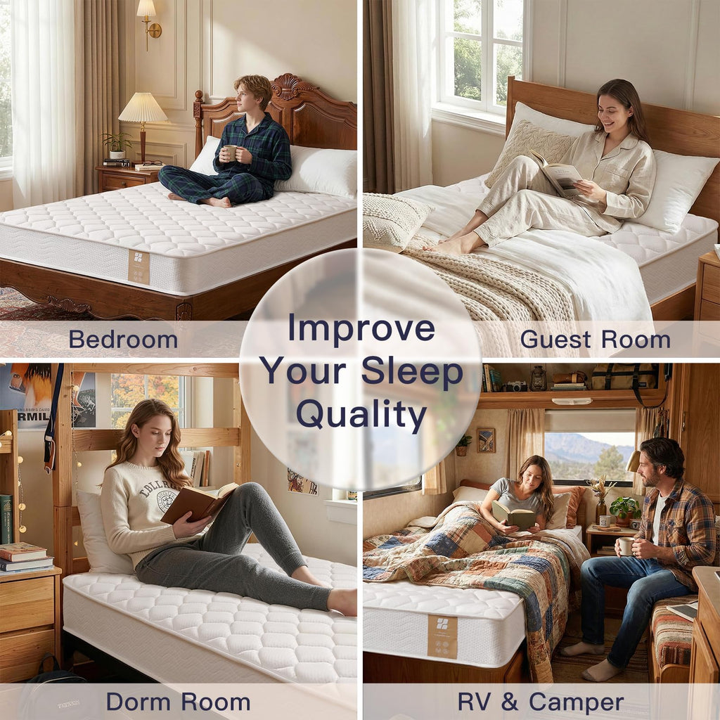 6 Inch Twin Mattress with Bonnell Spring I681