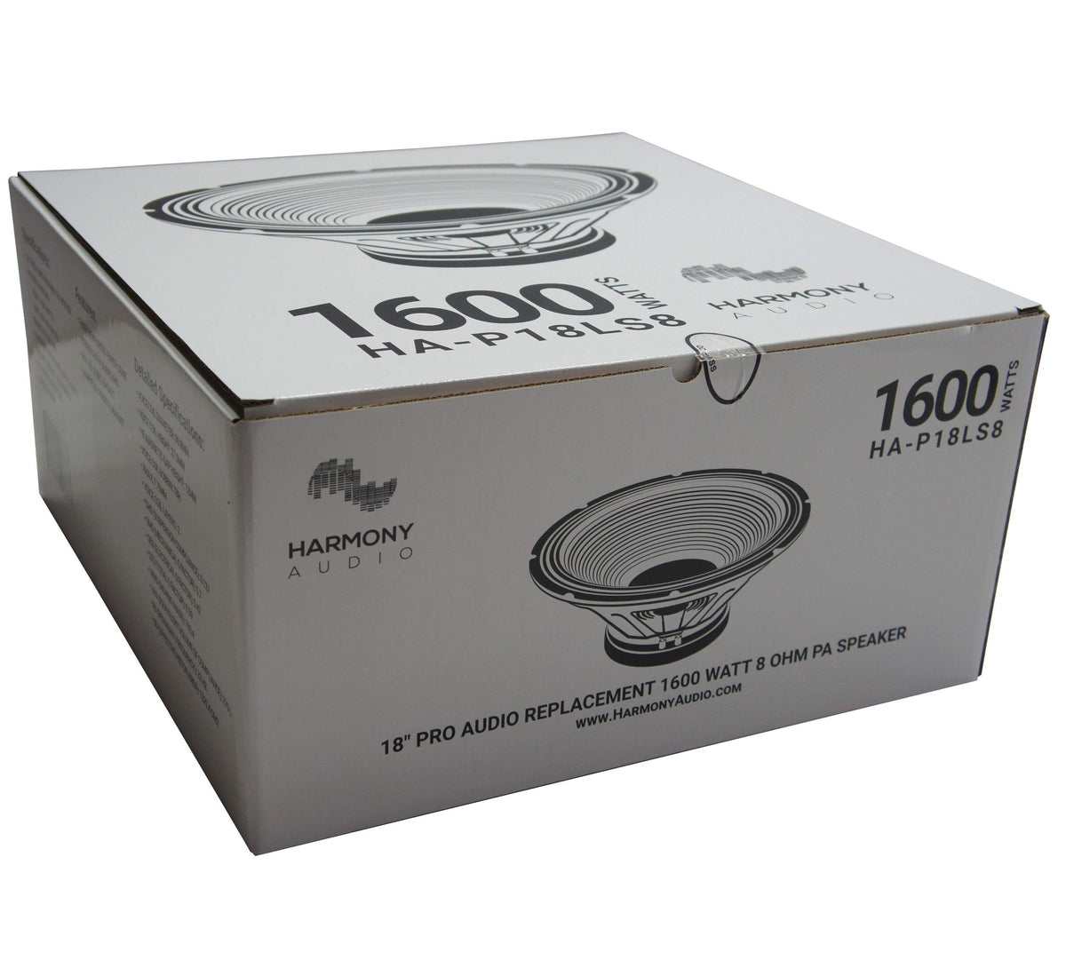 18" Replacement Subwoofer 1600W 8 Ohm Y8151