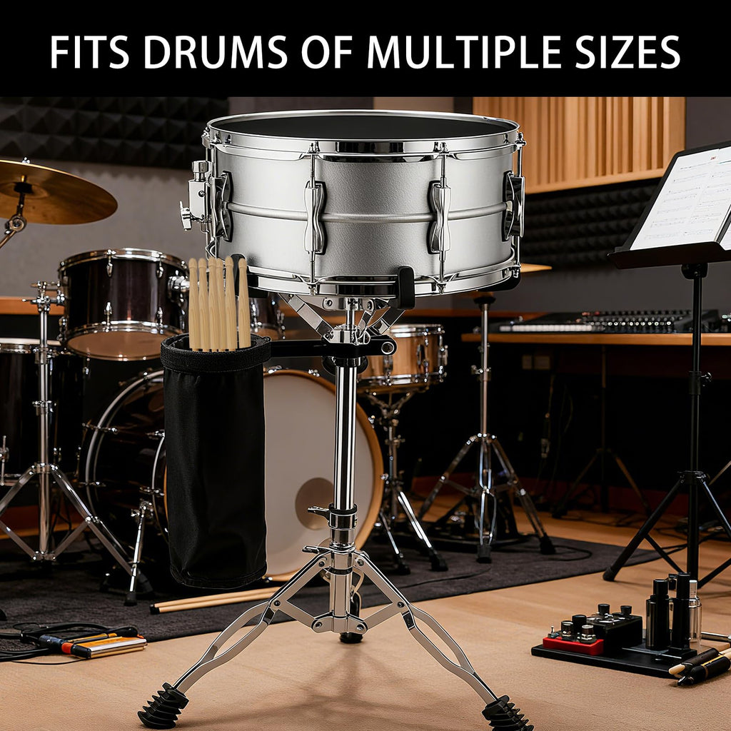 Adjustable Snare Drum Stand with Sticks Holder S746