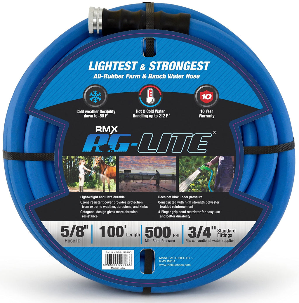 5/8" x 100' Rubber Garden Hose G4271