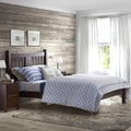 King Size Cherry Solid Wood Platform Bed U717937